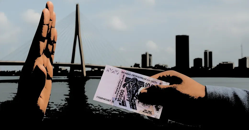 Signalement de corruption et zones de racket